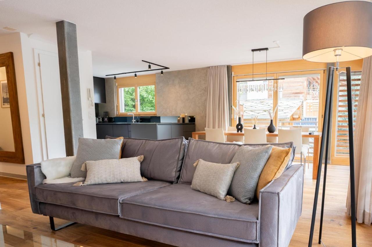 Fantastic Panoramic View Home In Zermatt Exterior foto